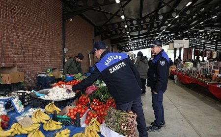 Kartepe Zabıtasından Pazar Denetimi