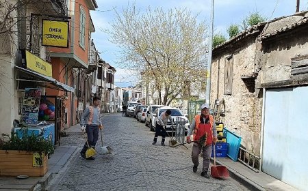 Ayvalık’ta Temizlik Seferberliği Sürüyor