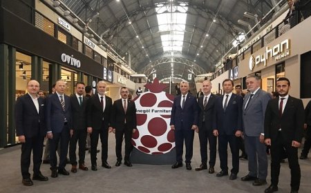 İnegöl Mobilyası Vitrine Çıktı