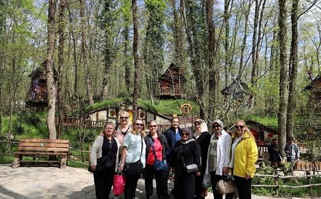 Baharın en güzel hali Ormanya’da yaşanıyor