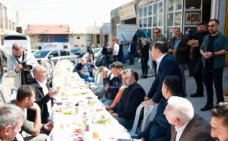 Gönül Buluşmaları Kapsamında Yeni Sanayi Sitesi’ndeyiz