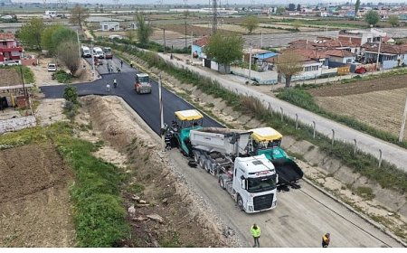 Başkan Çerçioğlu Tüm İlçelerde Ulaşım Yatırımlarını Sürdürüyor
