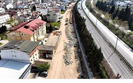 Alikahya TEM Bağlantı Yolu tam sürat