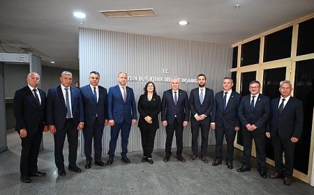 Başkan Çerçioğlu’na Kuşadası Şoförler ve Otomobilciler Esnaf Odası’ndan Ziyaret