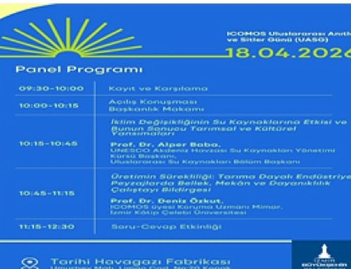 Tarıma dayalı endüstriyel mirasın geleceği masaya yatırılıyor