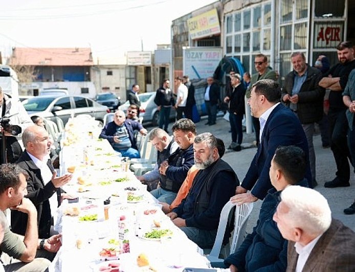 Gönül Buluşmaları Kapsamında Yeni Sanayi Sitesi’ndeyiz