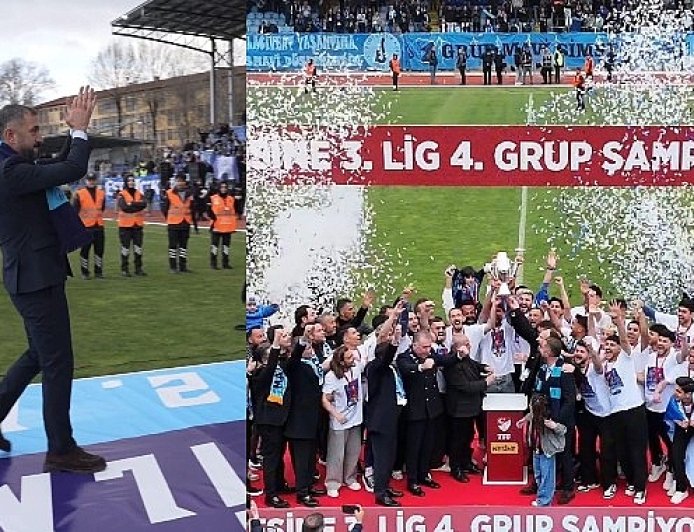 Kütahyaspor, 24 yıl sonra TFF 2. Lig'e yükseldi.