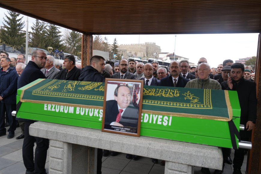 Gazeteci Feridun Fazıl Özsoy son yolculuğuna uğurlandı  