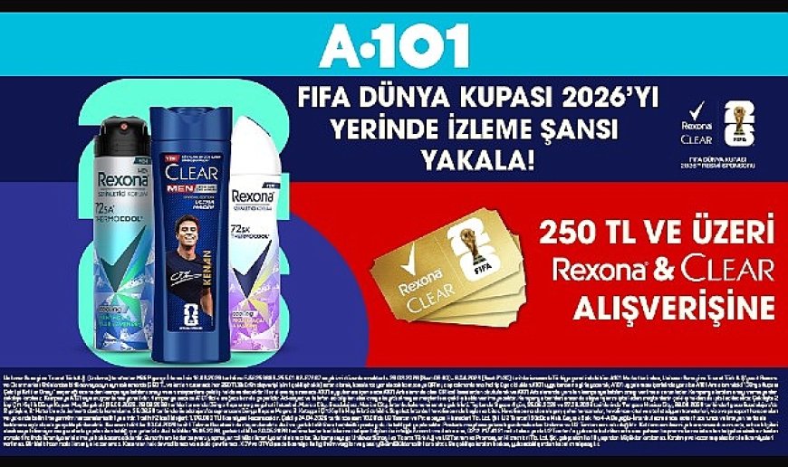 A101’de Alışveriş Dünya Kupası Heyecanına Dönüşüyor
