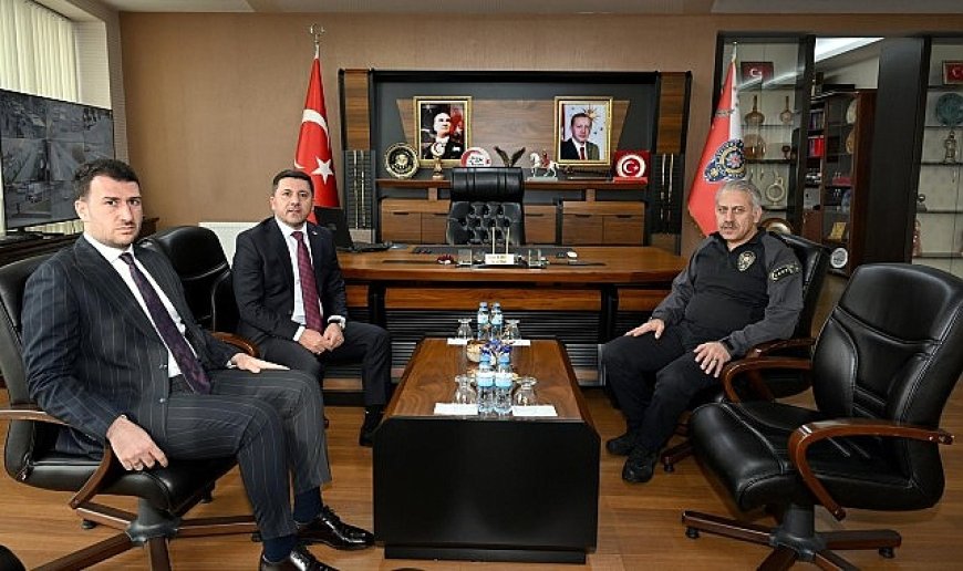 Nevşehir Belediye Başkanı Rasim Arı’dan İl Emniyet Müdürlüğü’ne Ziyaret