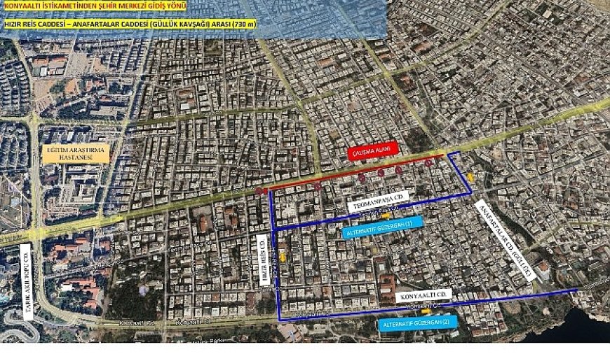 100. Yıl Bulvarı'nda asfalt çalışması gerçekleştirilecek