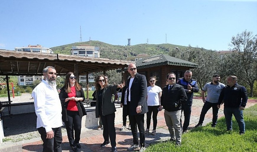 Karşıyaka’nın parklarına modern dokunuş