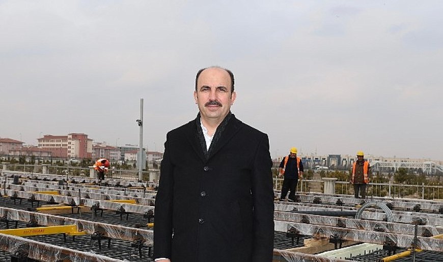 Başkan Altay, Stadyum-Şehir Hastanesi Tramvay Hattı’nda Yoğun Mesainin Sürdüğünü Açıkladı
