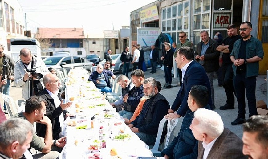 Gönül Buluşmaları Kapsamında Yeni Sanayi Sitesi’ndeyiz