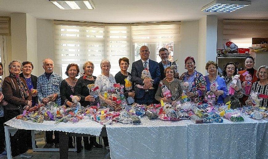 Gaziemir’in çınarlarından fidanlara 23 Nisan armağanı