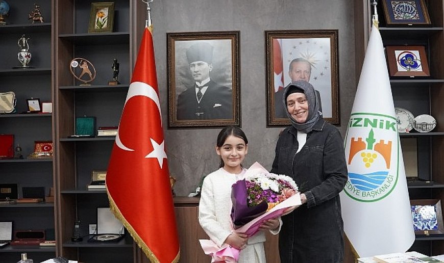 İznik’te 23 Nisan’ın Başkanı Ada oldu