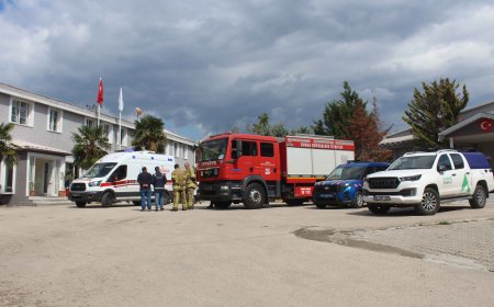 Gemlik Açık Cezaevi’nde Gerçeği Aratmayan Acil Durum Tatbikatı