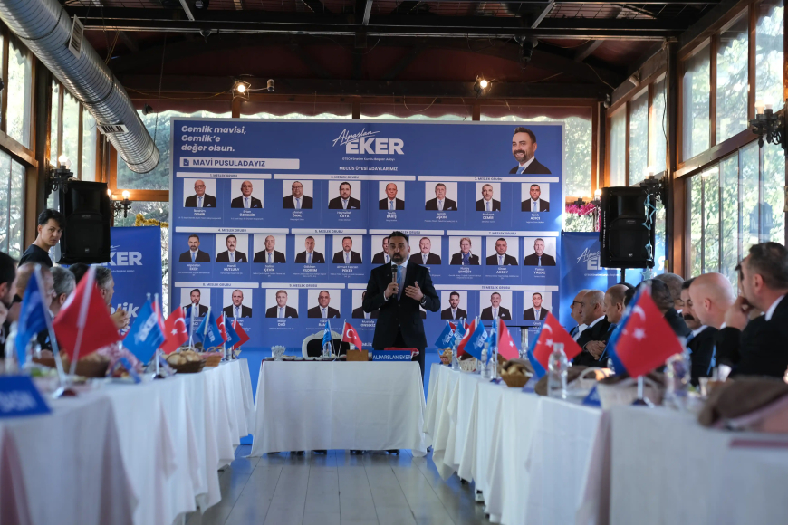 Alpaslan Eker, GTSO seçim ekibini ve projelerini tanıttı