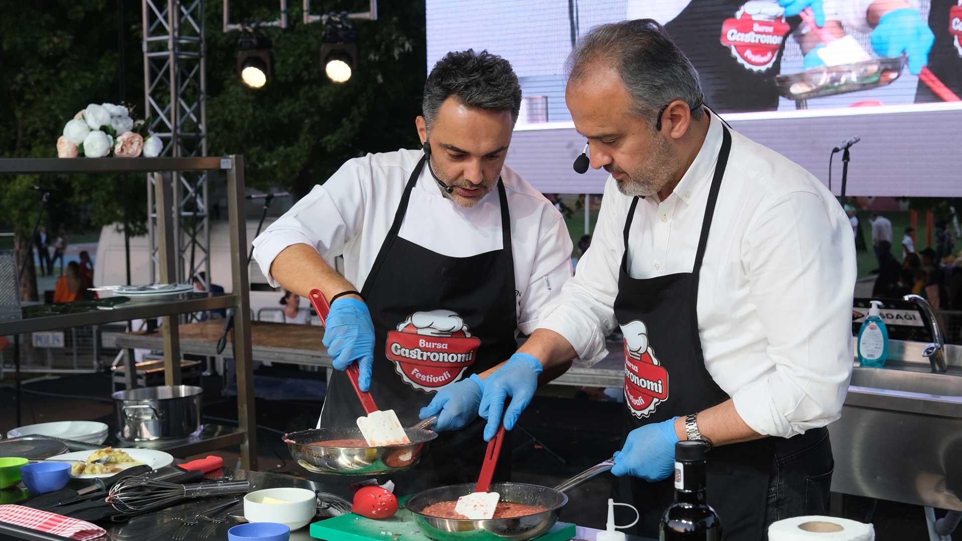 Bursa’da Gastronomi Festivali Keyifli Anlar Bıraktı