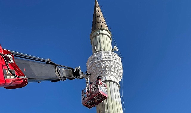 Hacıhızır Bağlar Yolu Camii’nin dış cephesi yenilendi