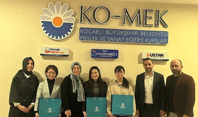 Kocaeli Büyükşehir’in adı, dünyaya yayılmaya devam ediyor  KO-MEK’e Japon ilgisi artıyor