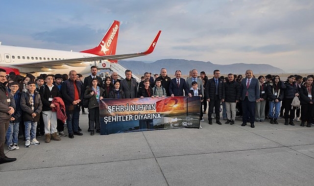 Şırnaklı 513 öğrencinin Corendon Airlines ile Şırnak’tan Çanakkale’nin destansı tarihine anlamlı yolculuğu