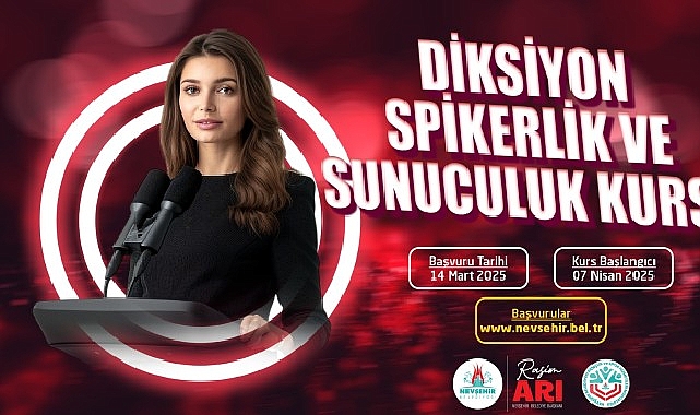 “Diksiyon, Spikerlik ve Sunuculuk” Kursu Açılacak