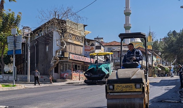 Gürçeşme Caddesi yenileniyor