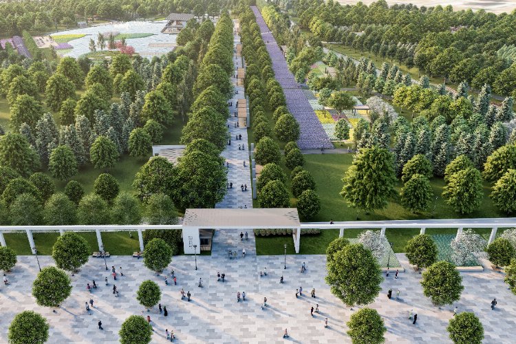 Malatya’da 2023 yılında tamamlanacak olan 100.yıl parkının yer teslimi yapıldı