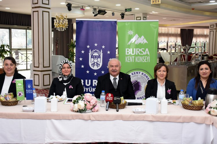 Bursa’da ‘Kadın gözüyle Bursa’ projesi tanıtıldı