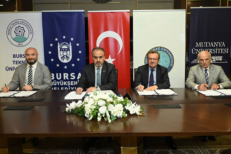 Bursa Büyükşehir’den 3 akademik iş birliği