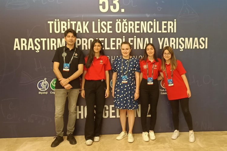 Darüşşafakalı öğrencilerin projeleri Türkiye ikincisi oldu