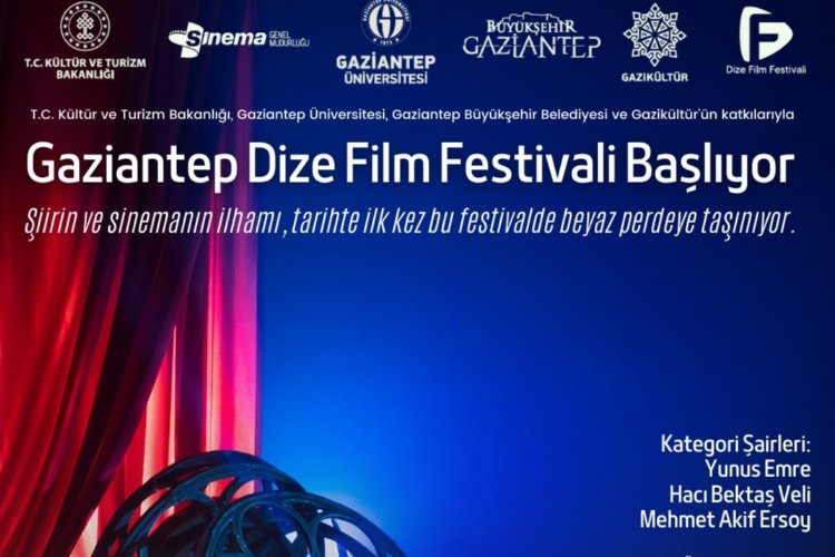 “Gaziantep Dize Film Festivali” başlıyor