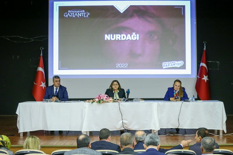 Gaziantep Büyükşehir Meclisi Nurdağı’nda toplandı