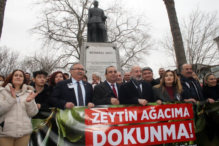 CHP Genel Başkan Yardımcısı Bursa’dan ‘zeytin ağacıma dokunma’ dedi