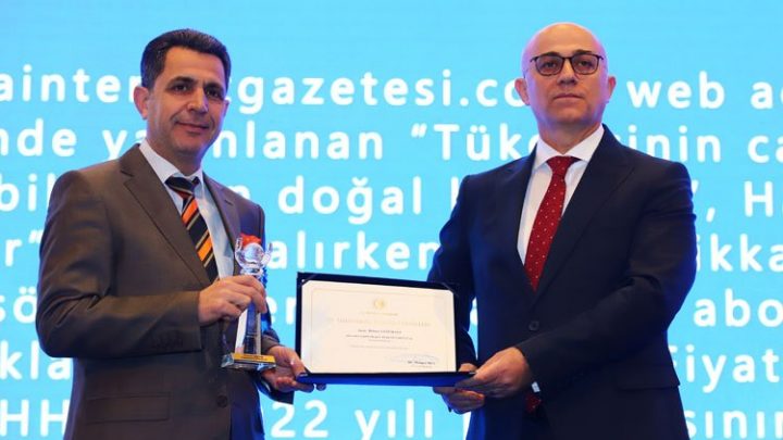Mehmet Çetinkaya’ya ‘geleneksel’ üçüncü ödül