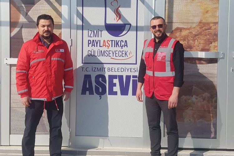 Türk Kızılayı’ndan İzmit Belediyesi Aşevine ziyaret