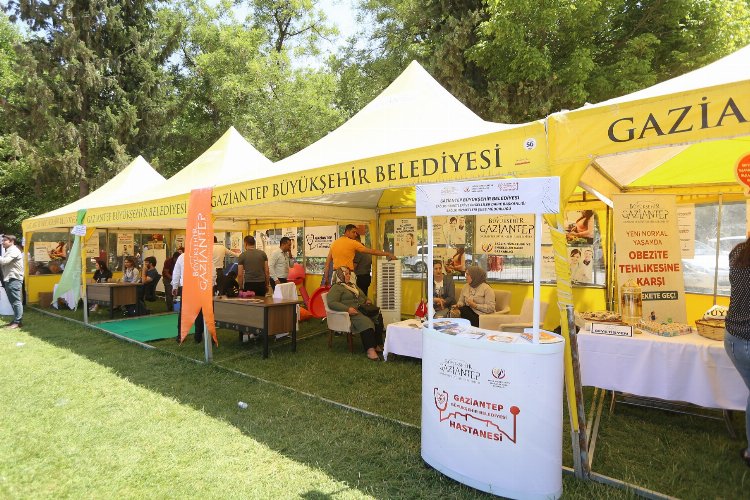 Gaziantep’te ‘sağlık’lı festival