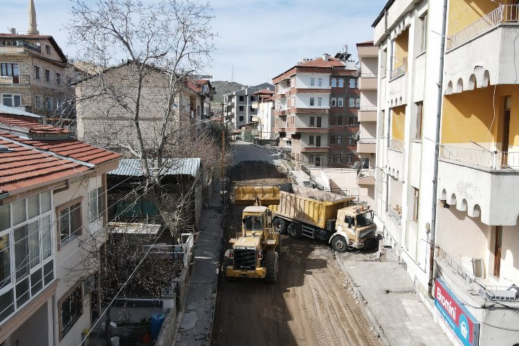 Nevşehir’de yol çalışmaları başladı