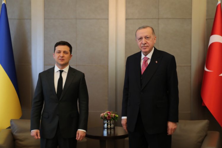 Cumhurbaşkanı Erdoğan, Zelenskiy’le görüştü